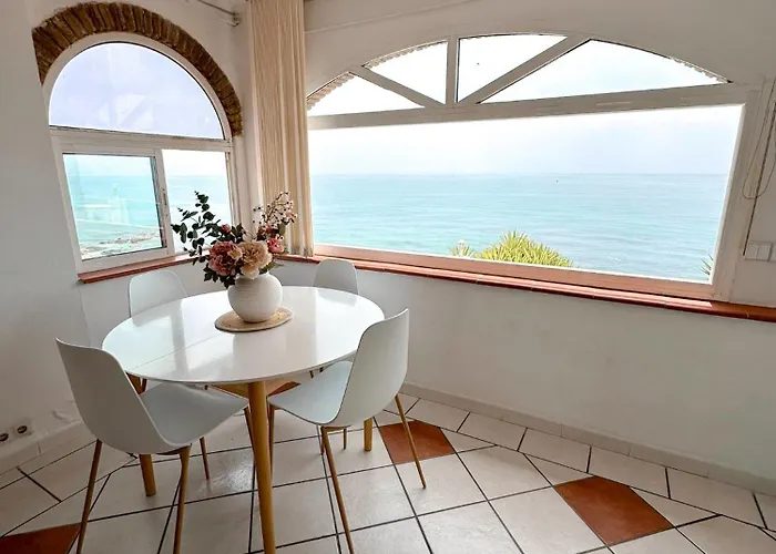 Charming Townhouse In El Faro, Spain, Studding Sea View & Community Pool